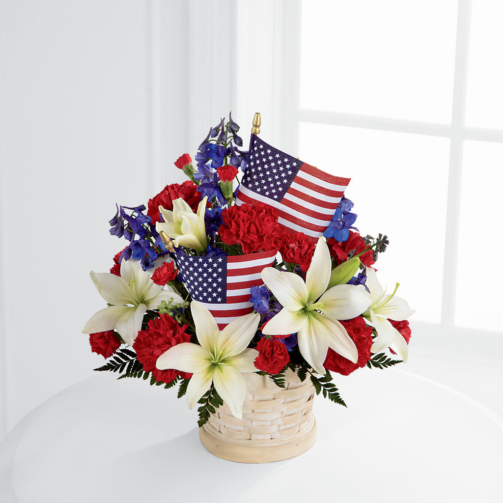 American Glory Bouquet – Flowers By Marianne, Salisbury MA