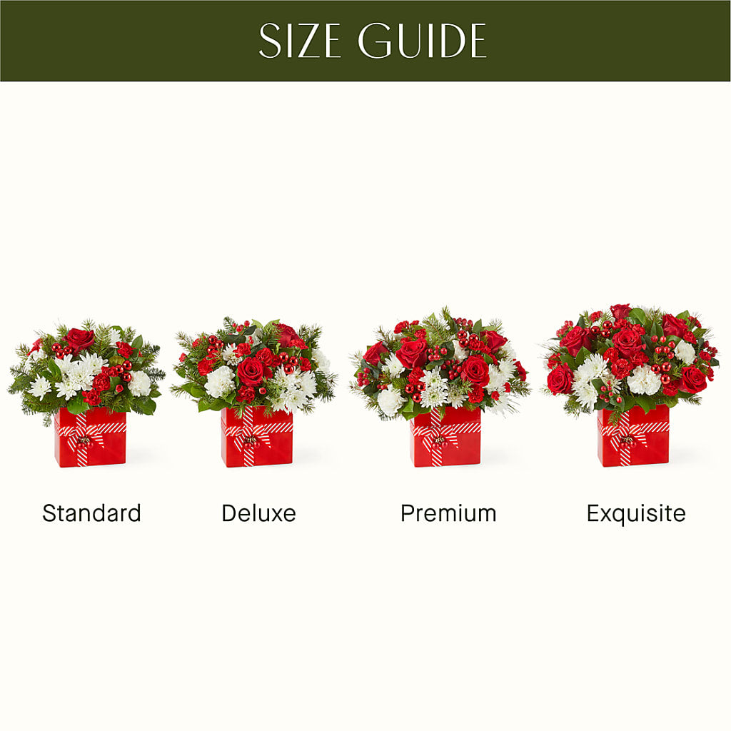 Presents Under the Tree Bouquet – Flowers By Marianne, Salisbury MA