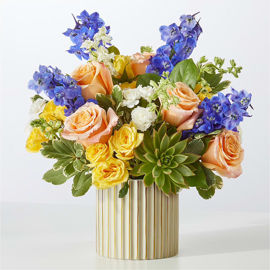 Cobalt Reverie Bouquet – Flowers By Marianne, Salisbury MA