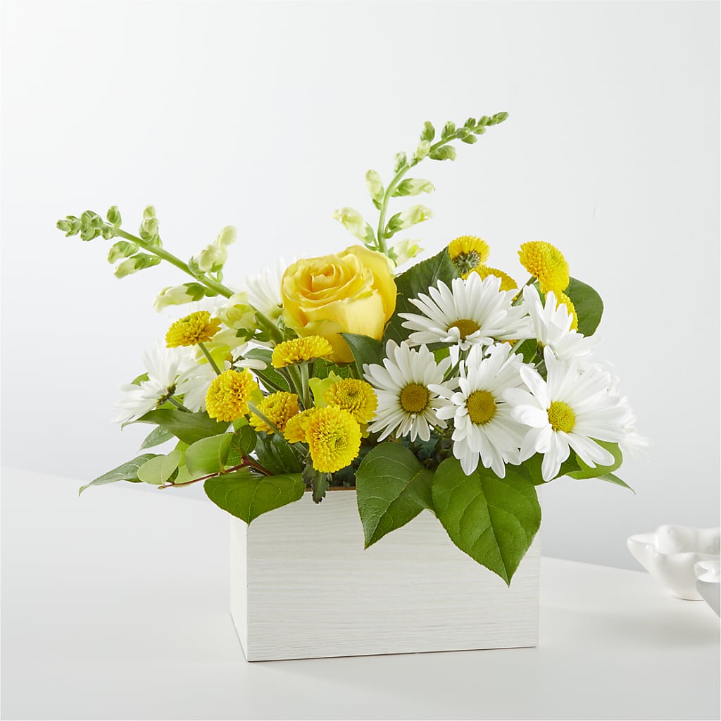 Sun Salutation Box Bouquet – Flowers By Marianne, Salisbury MA