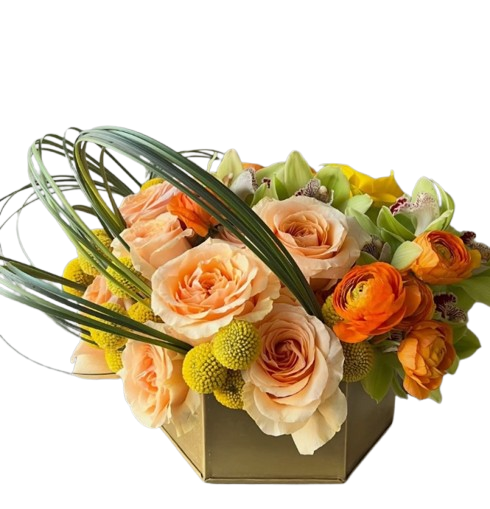 Citrus Bloom Luxe – Flowers By Marianne, Salisbury MA
