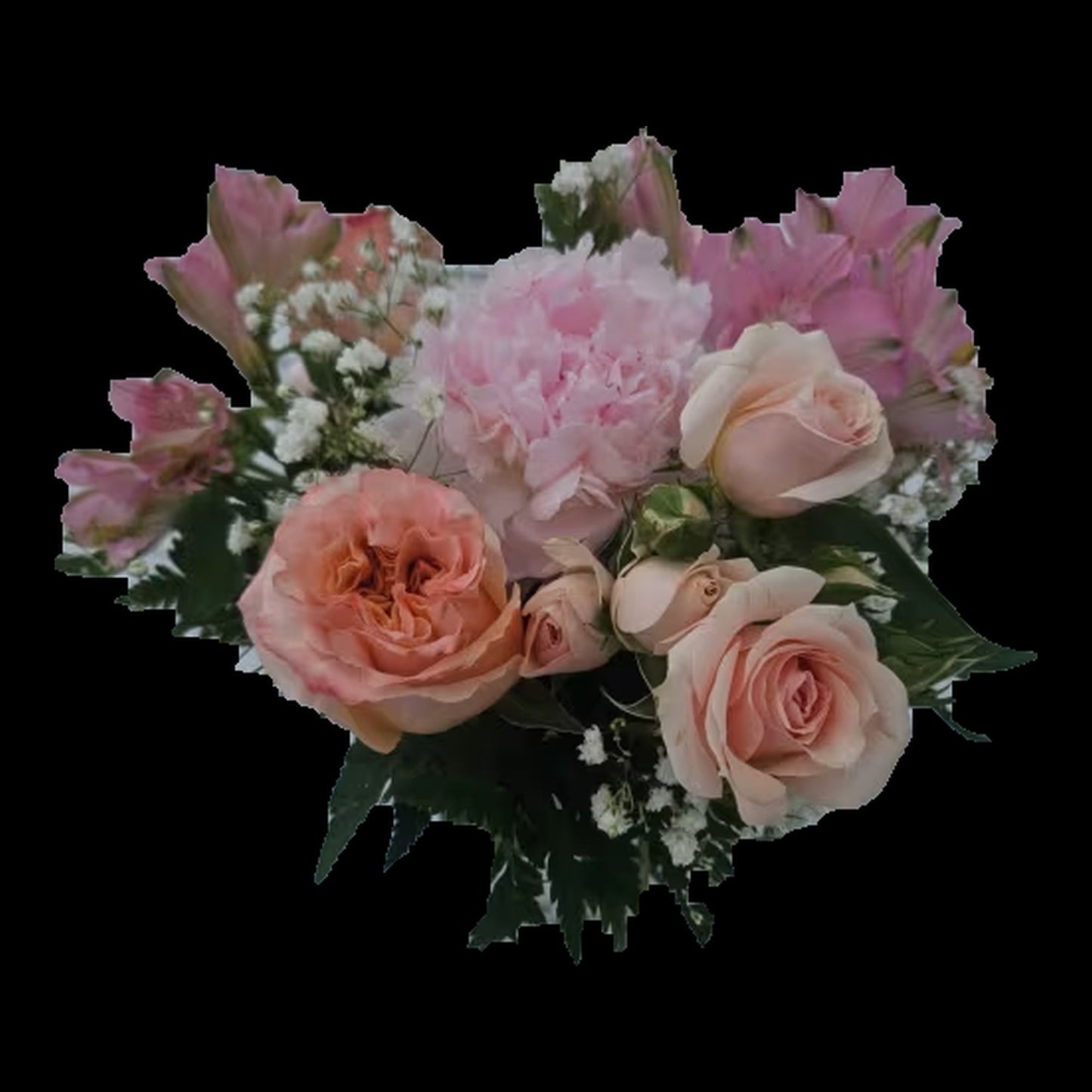 Just Peachy Bouquet – Flowers By Marianne, Salisbury MA