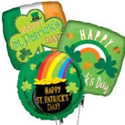 St Patrick's Day Mylar
