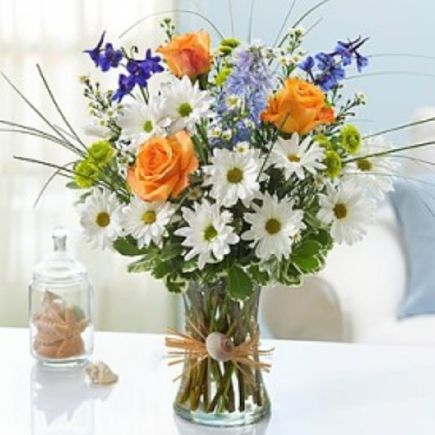 By the seashore flower arrangement – Flowers By Marianne, Salisbury MA