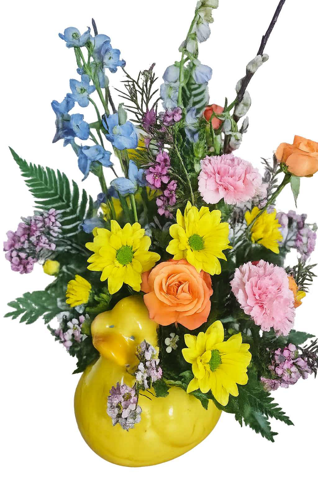 Sunny Duckling Garden – Flowers By Marianne, Salisbury MA