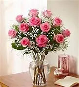 Perfectly Pink Rose Bouquet – Flowers By Marianne, Salisbury MA