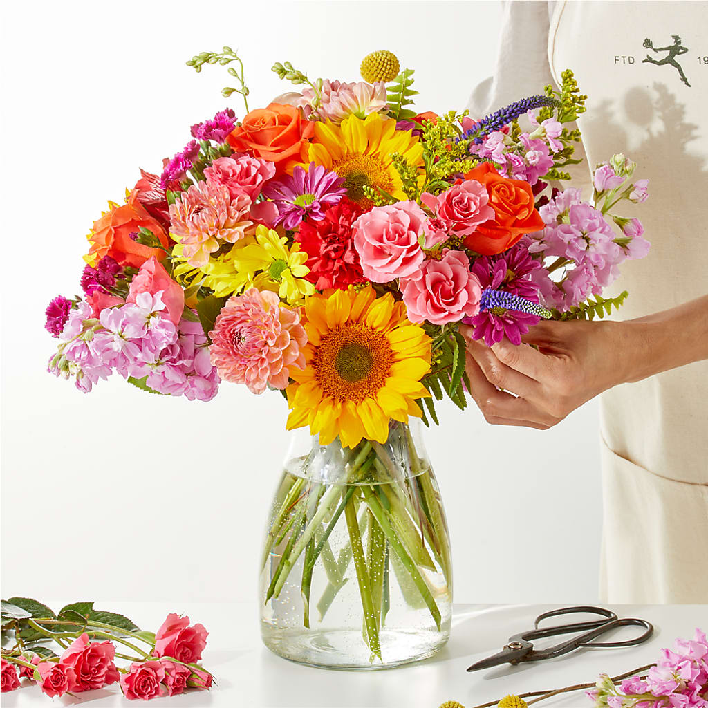 Cue the Confetti - A Florist Original – Flowers By Marianne, Salisbury MA