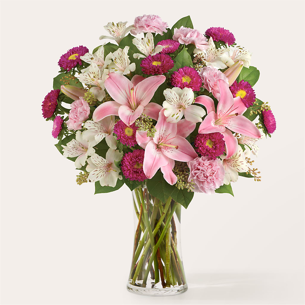 Feeling Fuchsia Bouquet – Flowers By Marianne, Salisbury MA