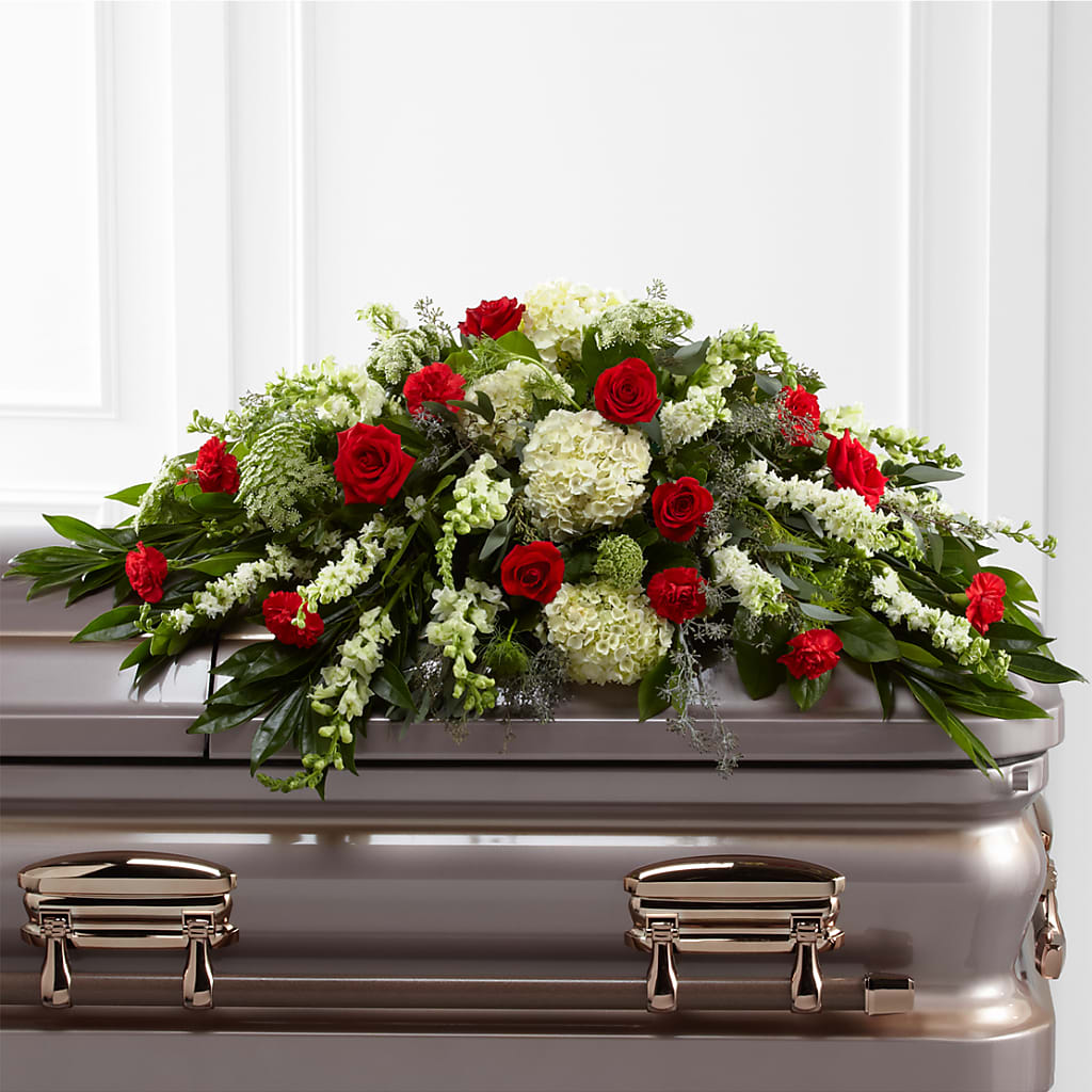 Sincerity Casket Spray – Flowers By Marianne, Salisbury MA