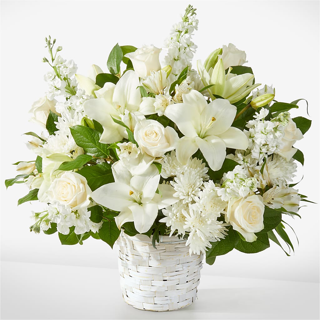 Peaceful Reflections Arrangement – Flowers By Marianne, Salisbury MA