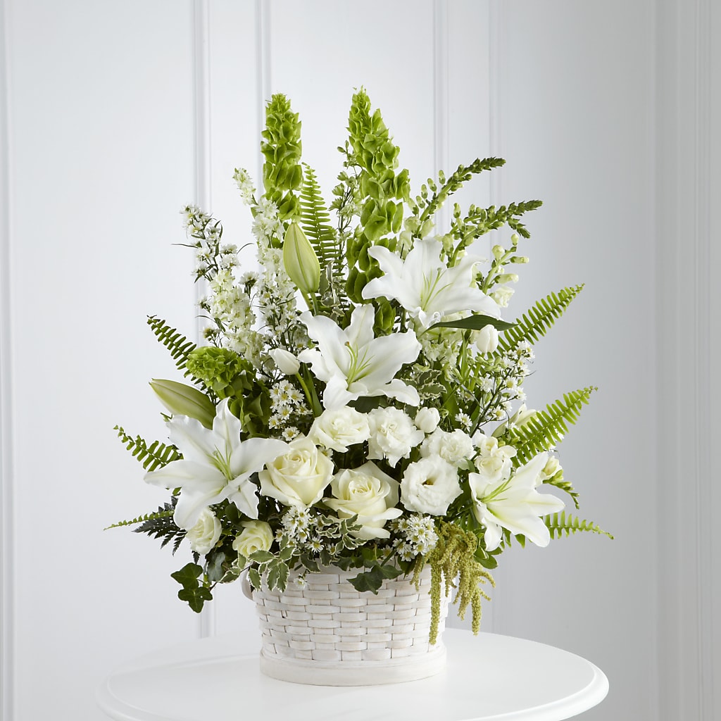 In Our Thoughts Arrangement – Flowers By Marianne, Salisbury MA