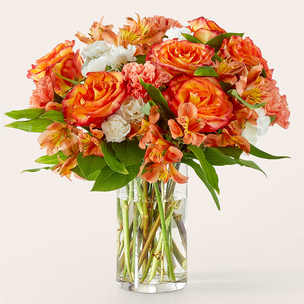 Apricot Glow Bouquet – Flowers By Marianne, Salisbury MA