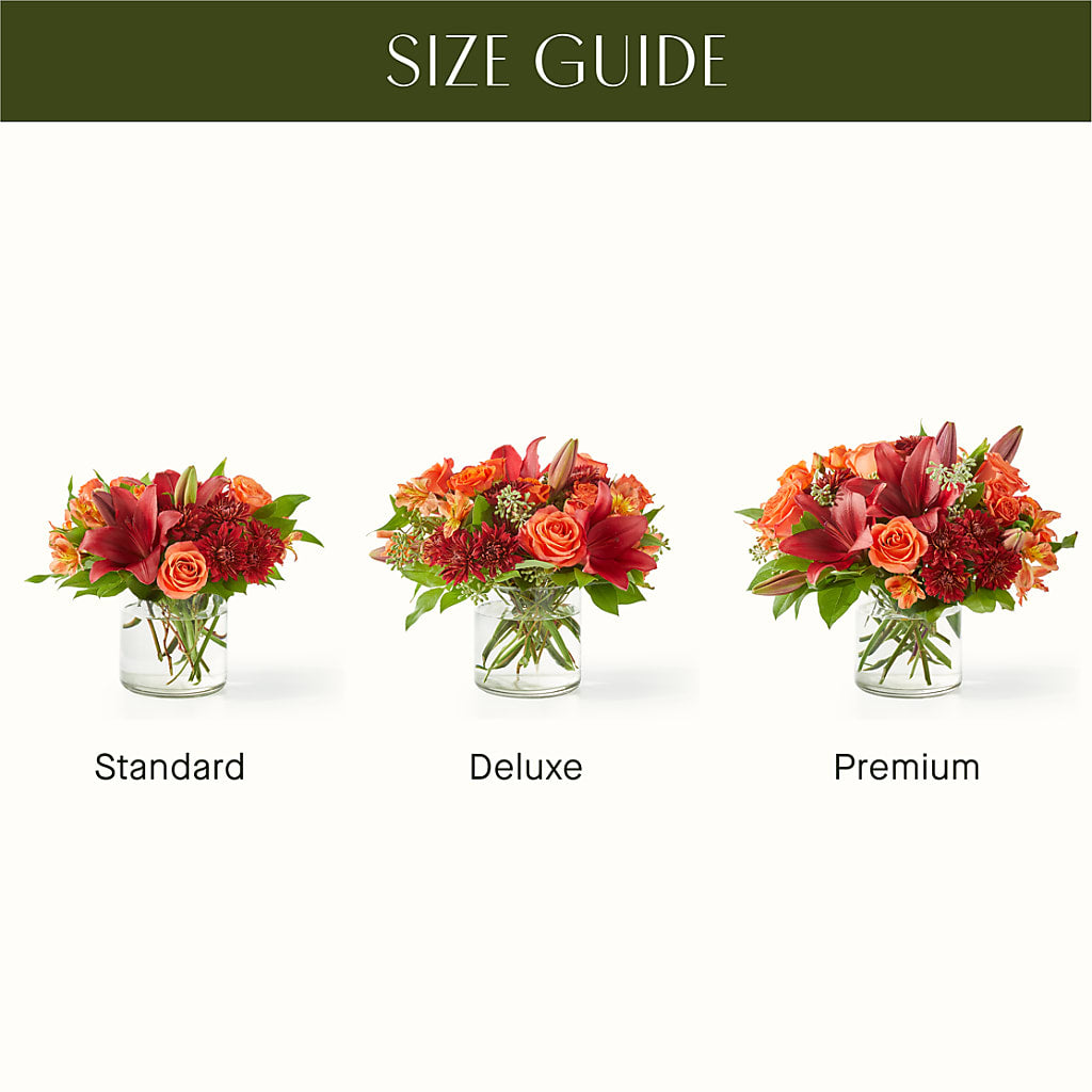 Crimson Leaves Bouquet – Flowers By Marianne, Salisbury MA