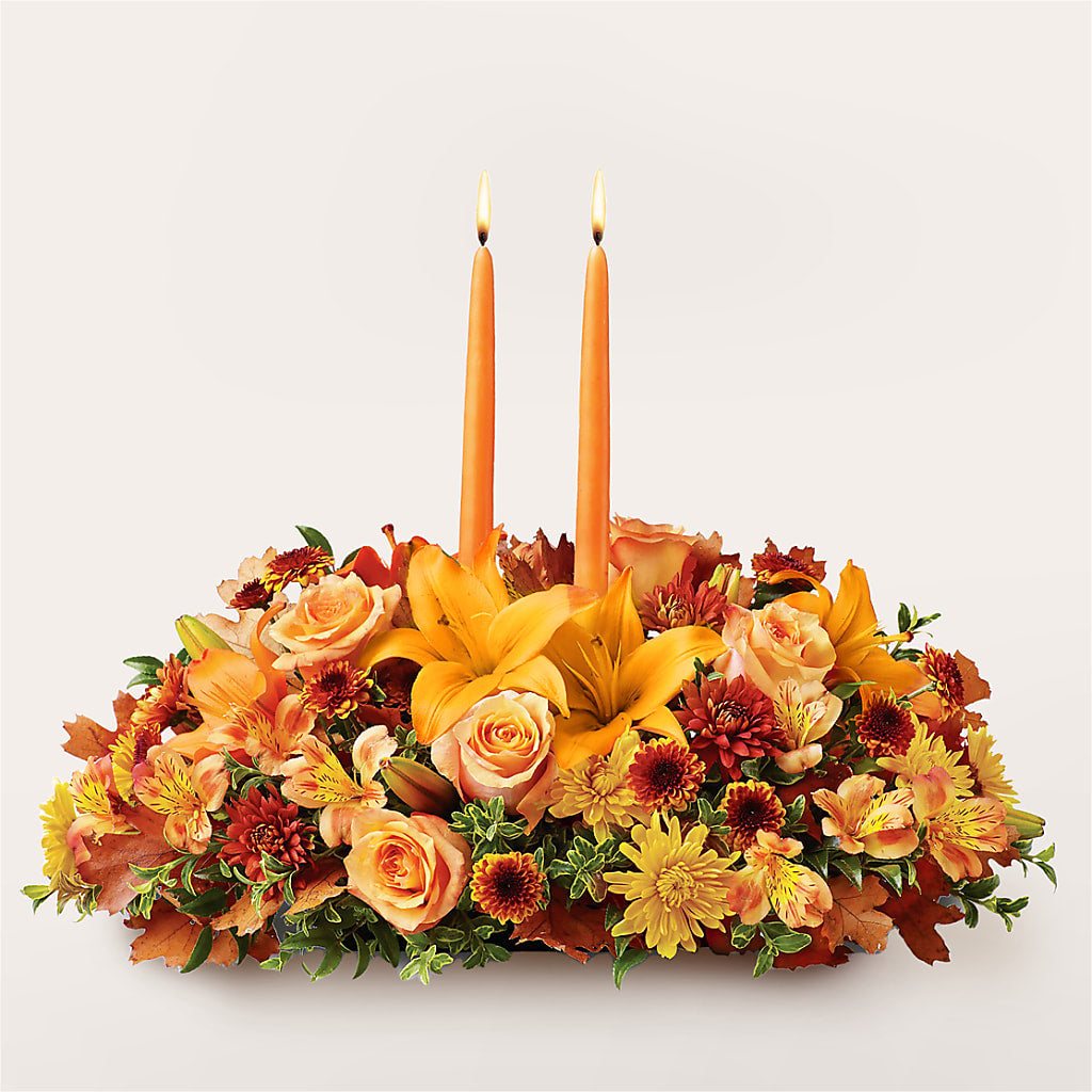 Traditions Centerpiece – Flowers By Marianne, Salisbury MA