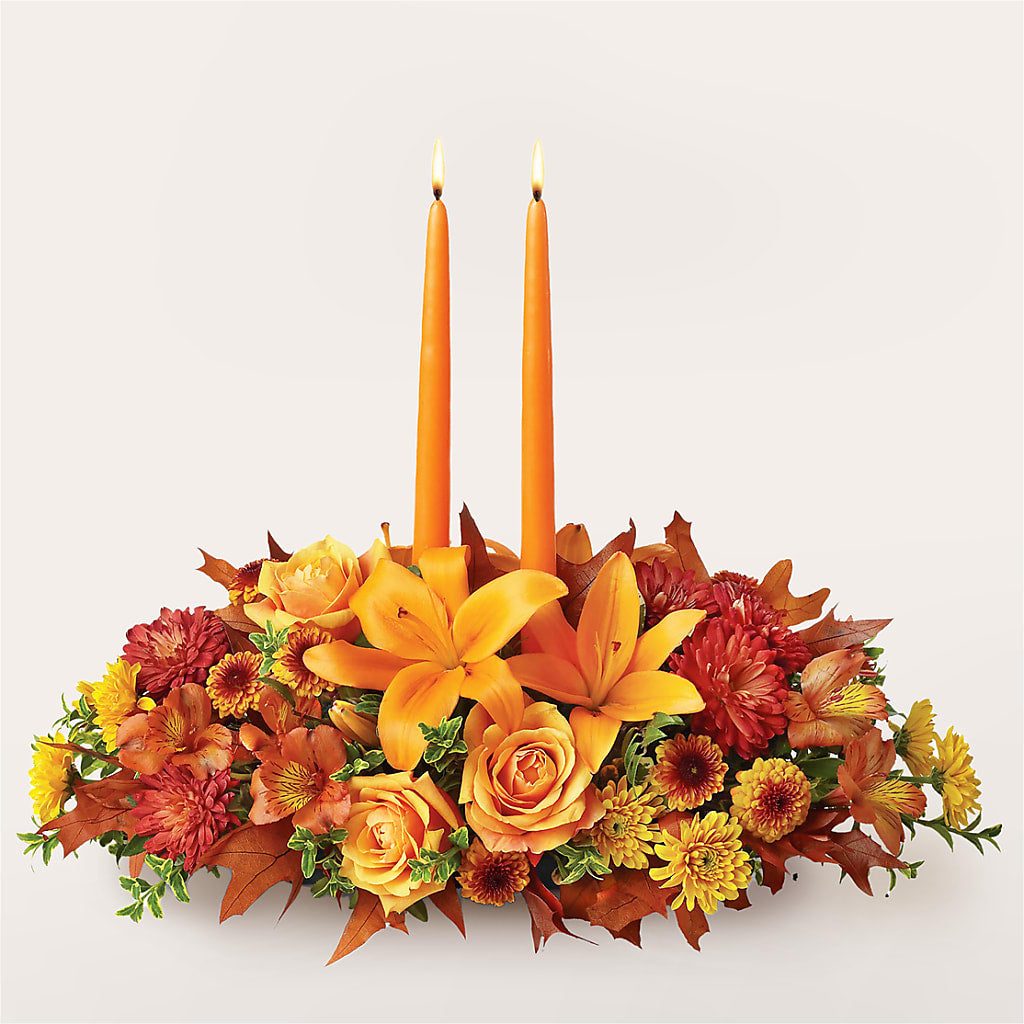 Traditions Centerpiece – Flowers By Marianne, Salisbury MA