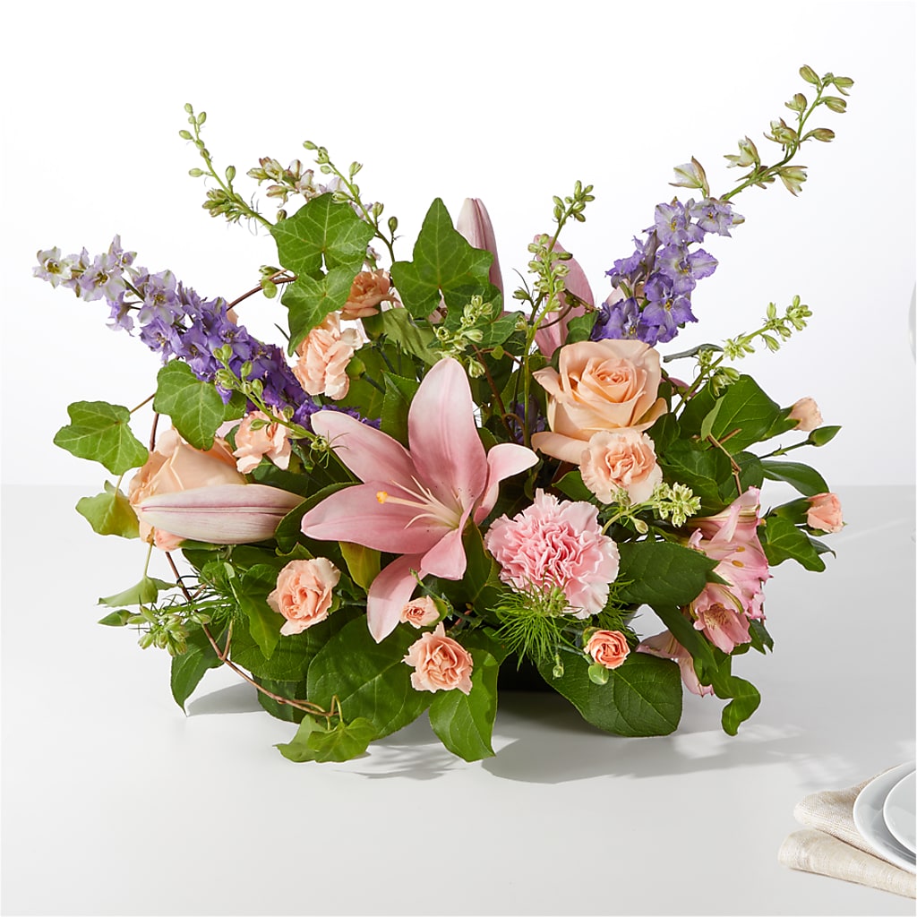 Blossom Time Centerpiece – Flowers By Marianne, Salisbury MA