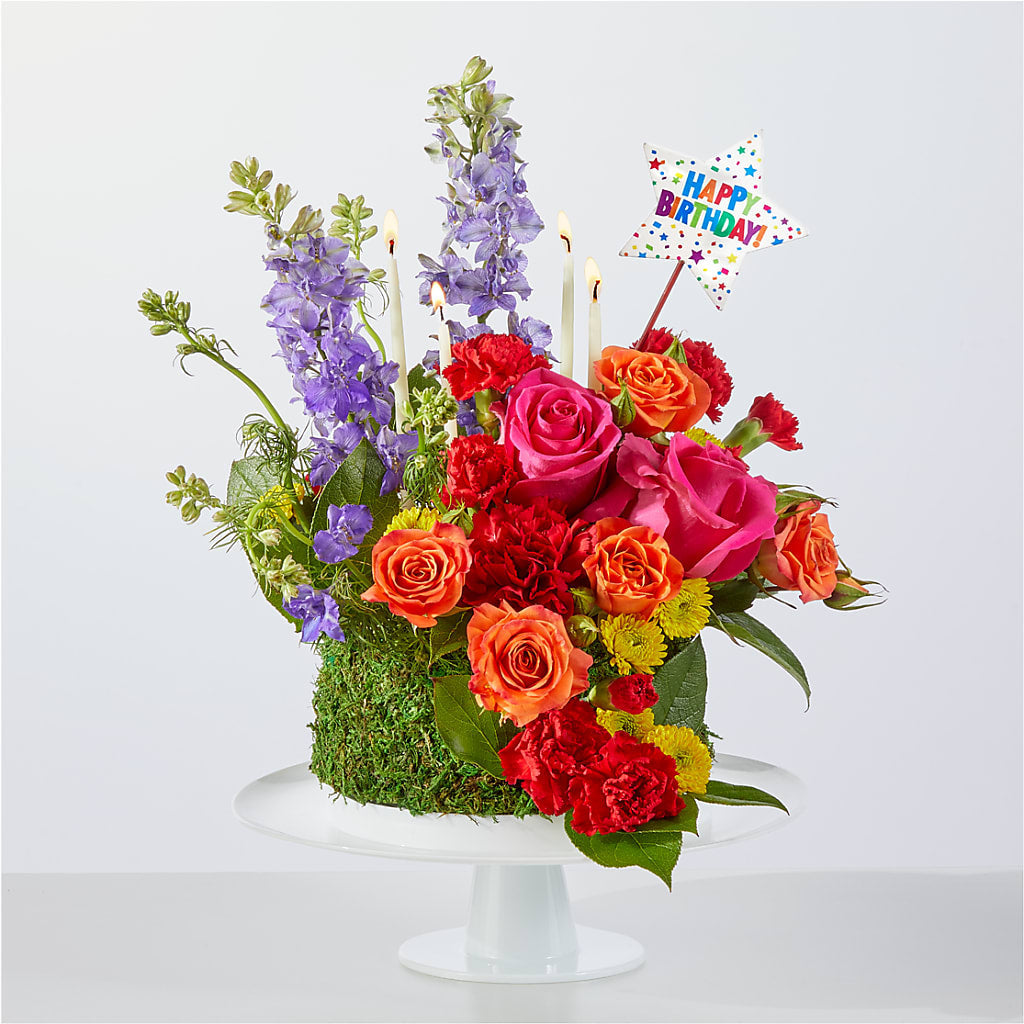 Best Year Yet Floral Cake – Flowers By Marianne, Salisbury MA