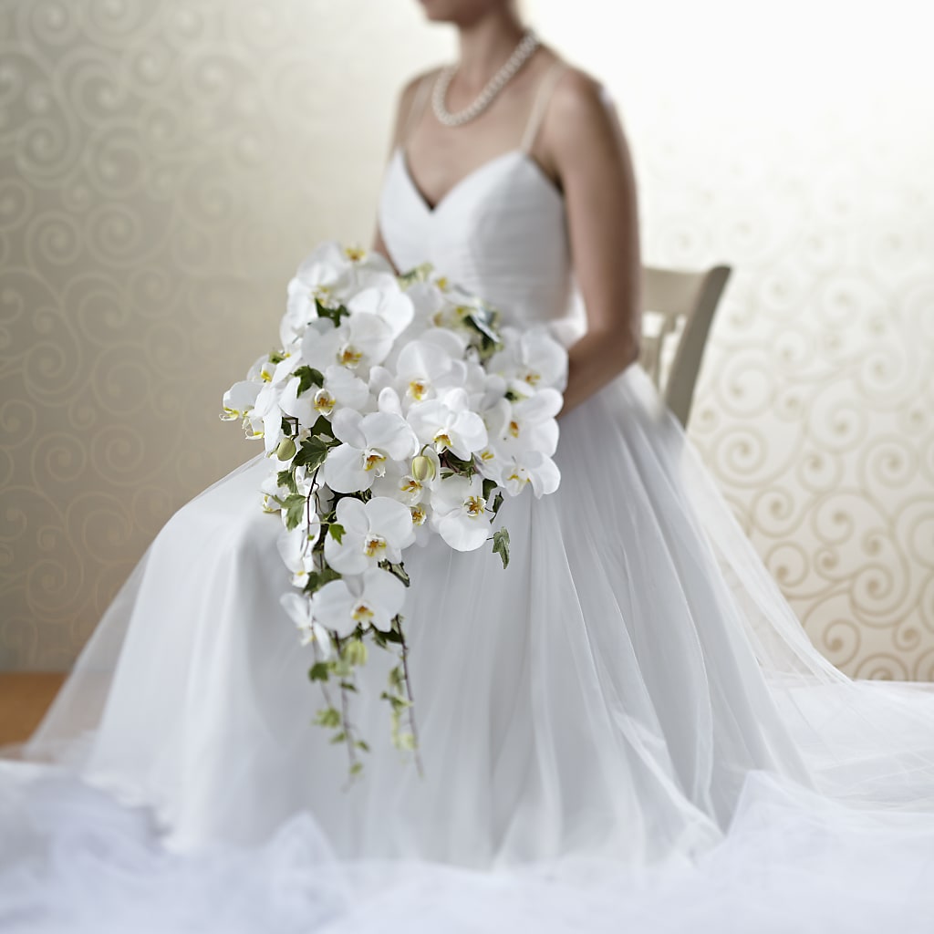 Classic White Bouquet – Flowers By Marianne, Salisbury MA