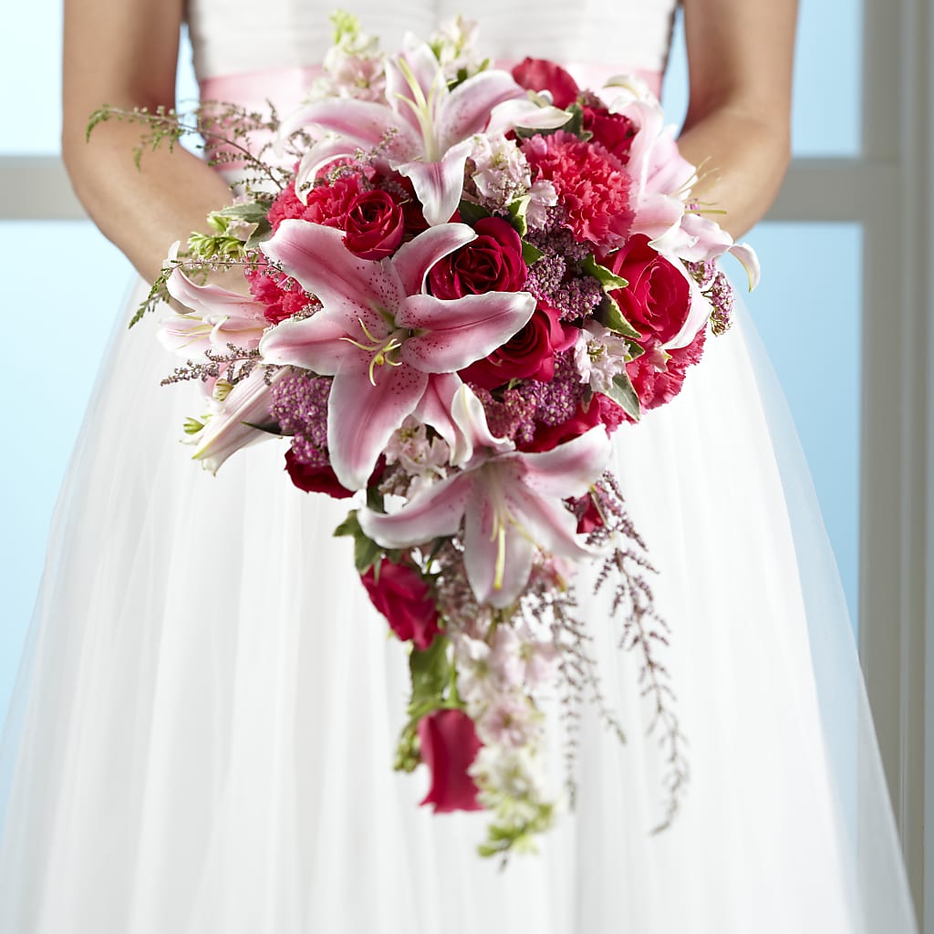 Lily & Rose Bouquet – Flowers By Marianne, Salisbury MA