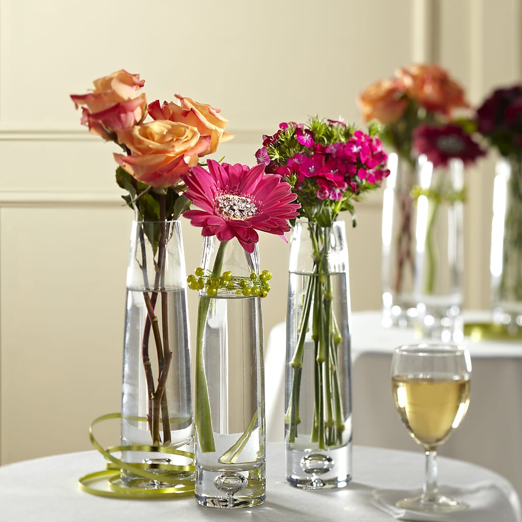 Sparkling Toast Centerpiece – Flowers By Marianne, Salisbury MA