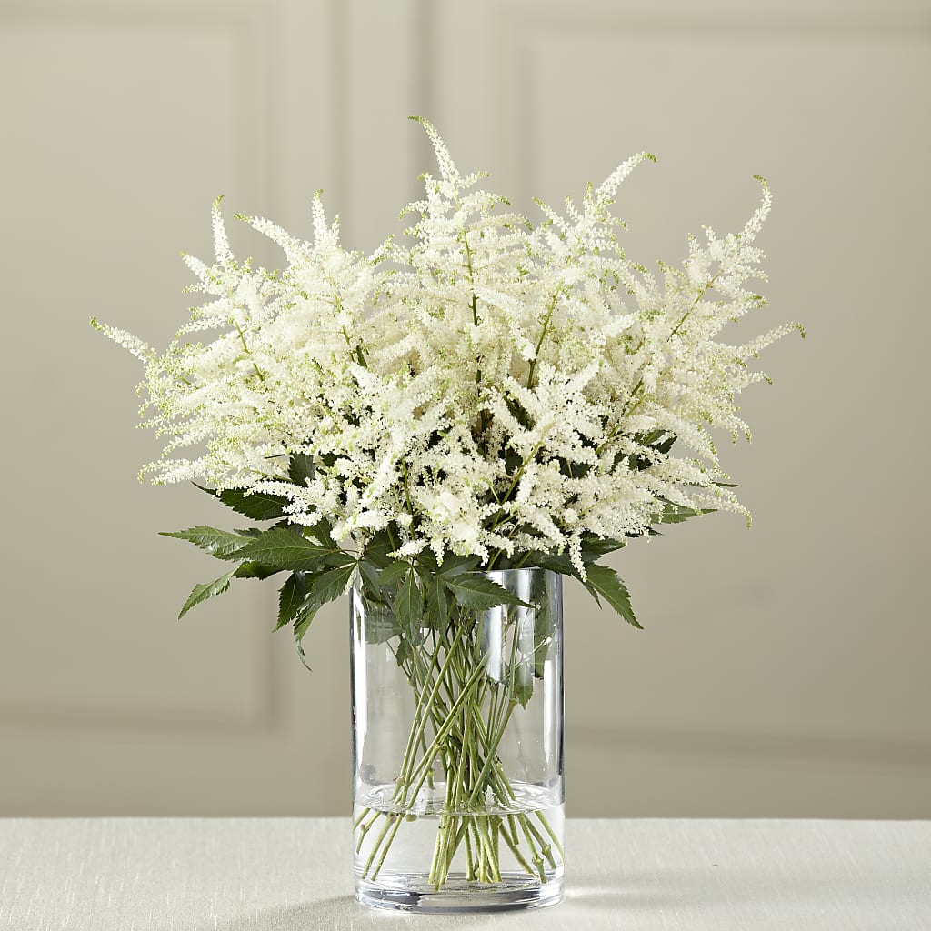 White Astilbe Bouquet – Flowers By Marianne, Salisbury MA