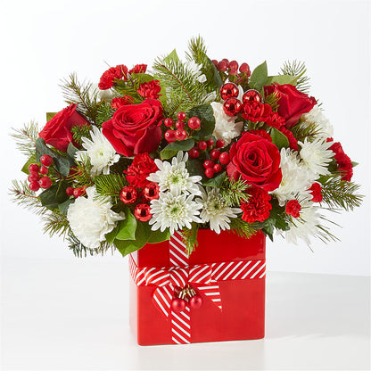 Presents Under the Tree Bouquet –  Flowers By Marianne, Salisbury MA