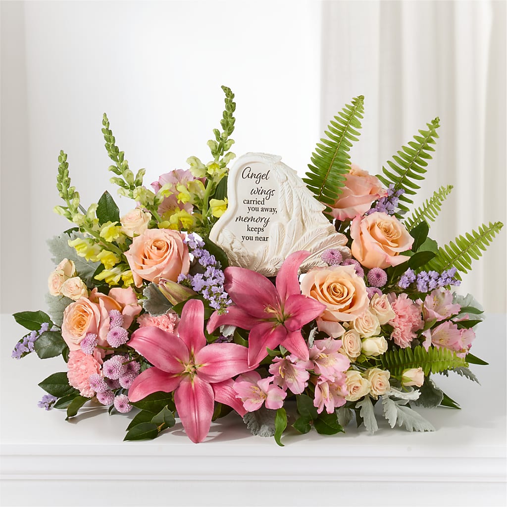 Gentle Light Arrangement –  Flowers By Marianne, Salisbury MA