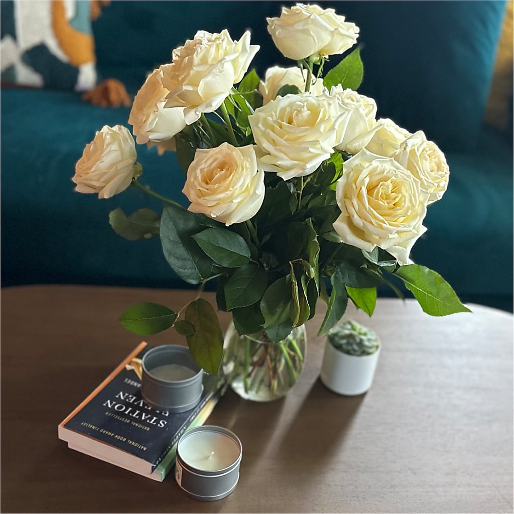 Long Stem Yellow Rose Bouquet –  Flowers By Marianne, Salisbury MA