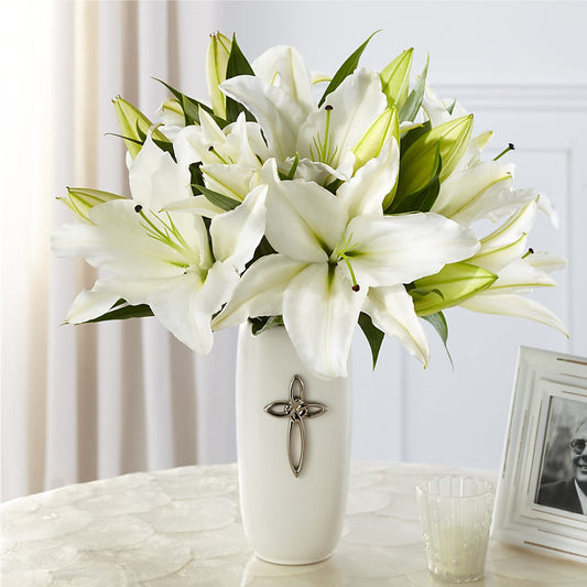 Faithful Blessings Bouquet –  Flowers By Marianne, Salisbury MA