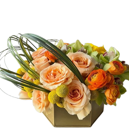 Citrus Bloom Luxe –  Flowers By Marianne, Salisbury MA