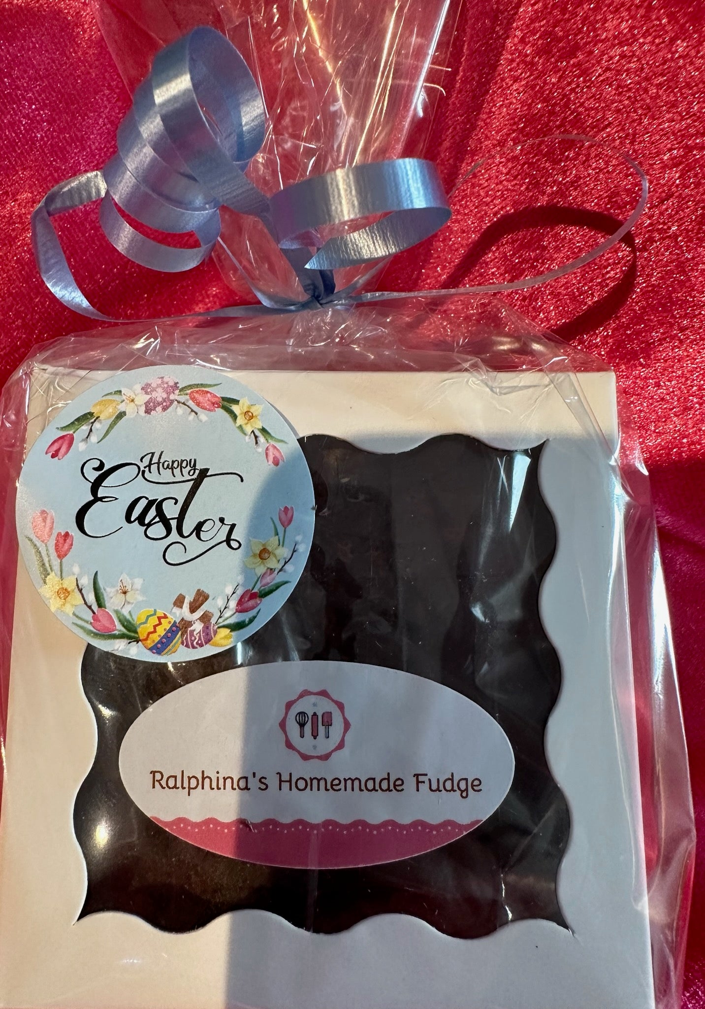Ralphina's Homemade fudge Easter