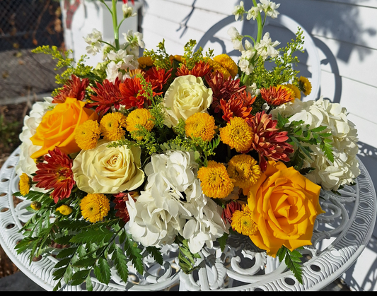 Long and Low Table Centerpiece
