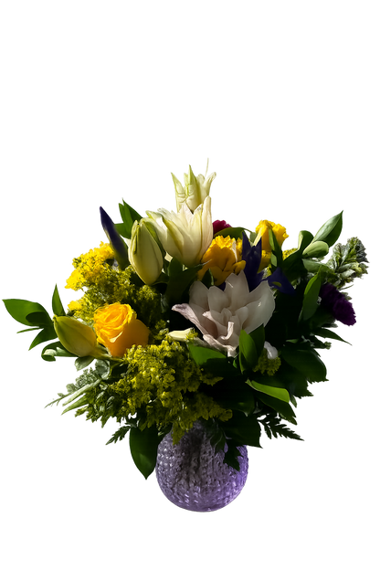 Purple Passion Bouquet –  Flowers By Marianne, Salisbury MA
