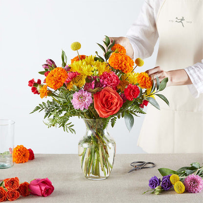 Feast of Color – A Florist Original –  Flowers By Marianne, Salisbury MA