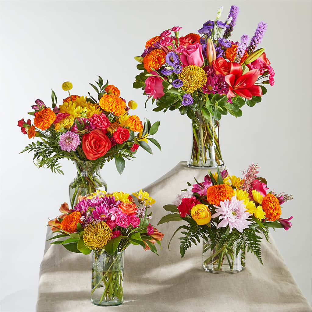 Feast of Color – A Florist Original –  Flowers By Marianne, Salisbury MA