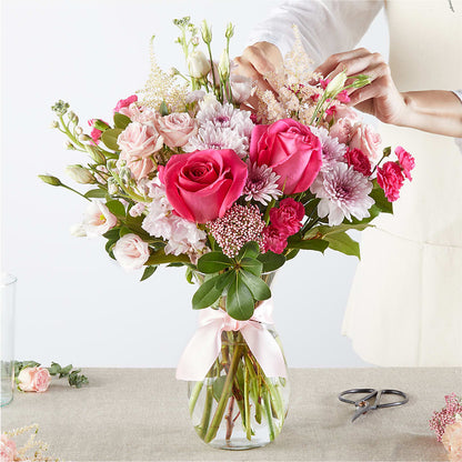 Pink Ribbon - A Florist Original –  Flowers By Marianne, Salisbury MA