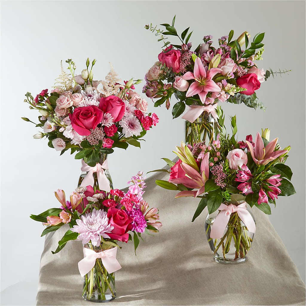 Pink Ribbon - A Florist Original –  Flowers By Marianne, Salisbury MA