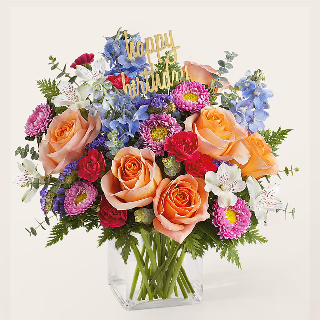 Birthday Bash Bouquet –  Flowers By Marianne, Salisbury MA