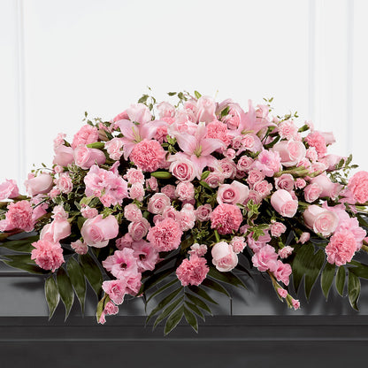 Garden of Comfort Casket Spray (Standard) –  Flowers By Marianne, Salisbury MA