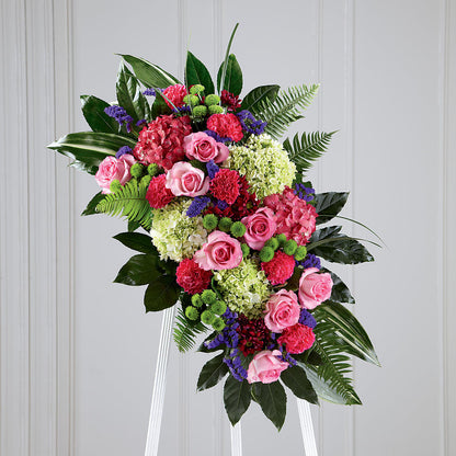 Refreshing Mix Standing Spray –  Flowers By Marianne, Salisbury MA