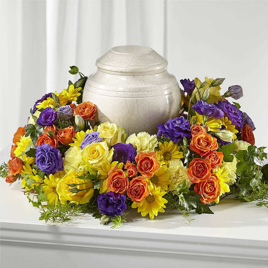 Blossoms of Remembrance Cremation Adornment –  Flowers By Marianne, Salisbury MA