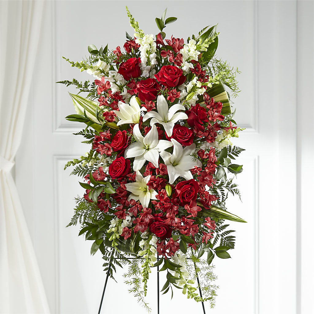 Everlasting Memory Standing Spray –  Flowers By Marianne, Salisbury MA
