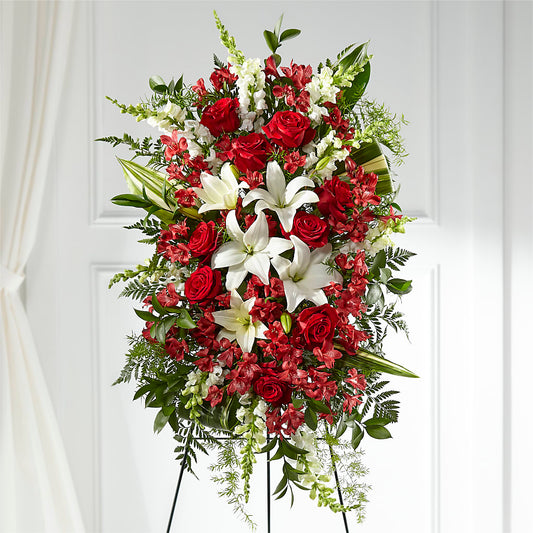 Everlasting Memory Standing Spray –  Flowers By Marianne, Salisbury MA