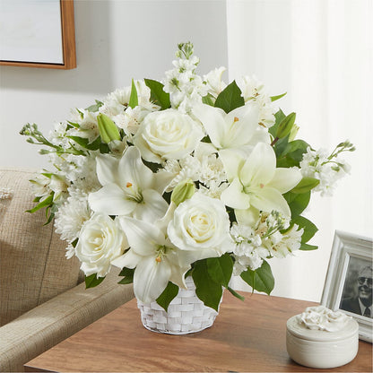 Peaceful Reflections Arrangement –  Flowers By Marianne, Salisbury MA