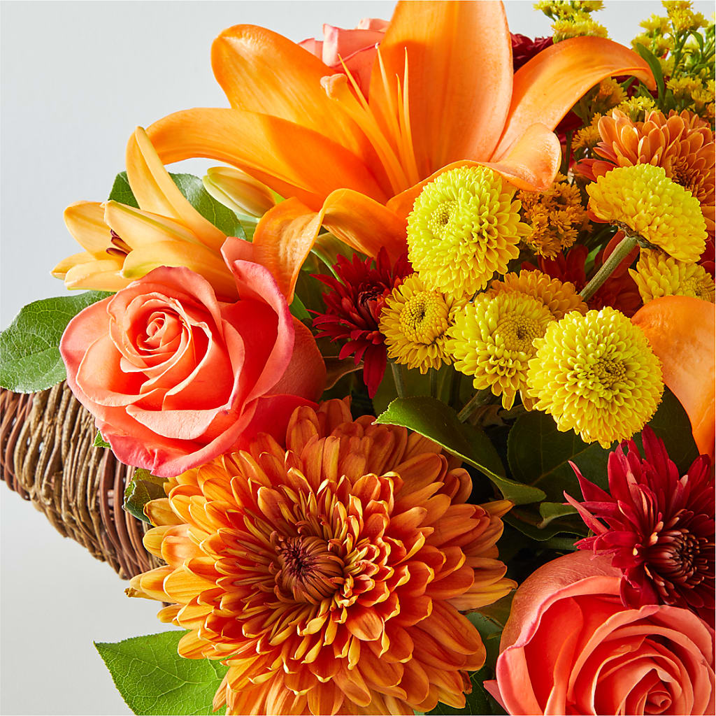 Bouquet of Blessings Cornucopia –  Flowers By Marianne, Salisbury MA