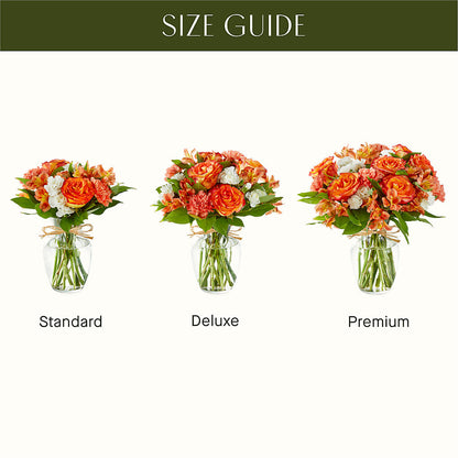 Apricot Glow Bouquet –  Flowers By Marianne, Salisbury MA
