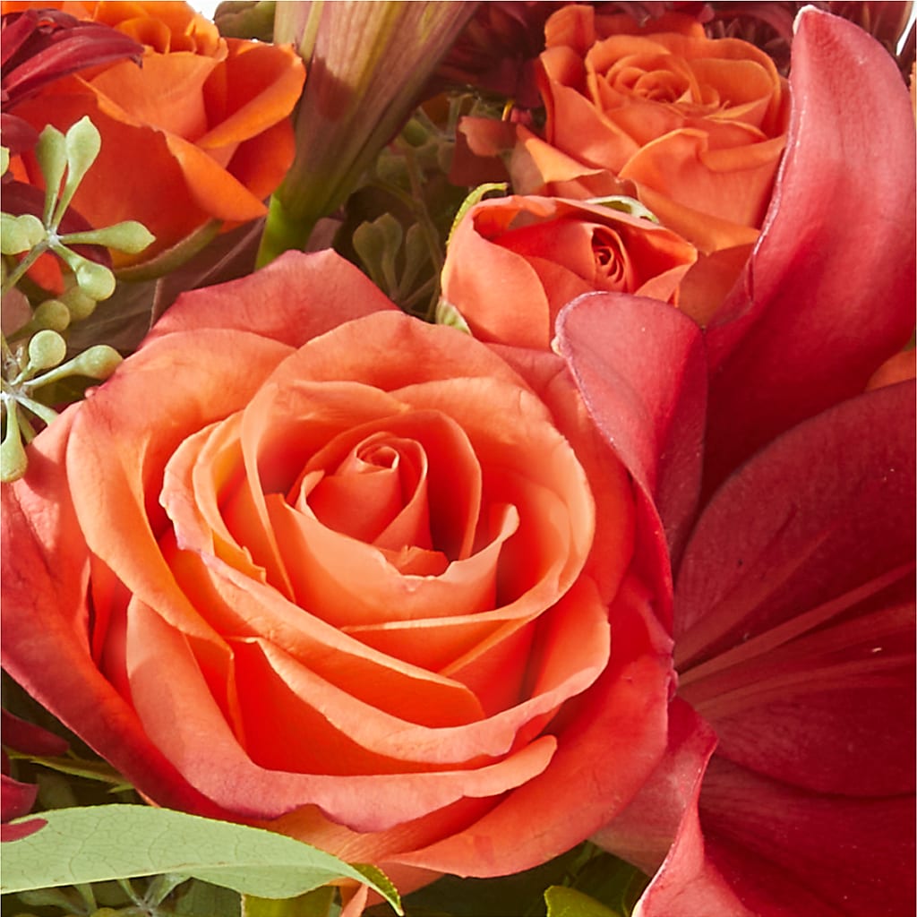 Crimson Leaves Bouquet –  Flowers By Marianne, Salisbury MA