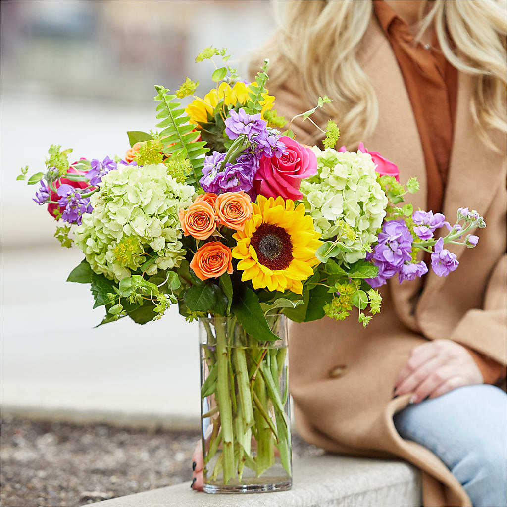 Vibrant Greetings Bouquet –  Flowers By Marianne, Salisbury MA