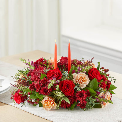 Most Thankful Centerpiece –  Flowers By Marianne, Salisbury MA