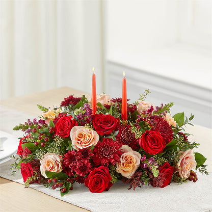 Most Thankful Centerpiece –  Flowers By Marianne, Salisbury MA